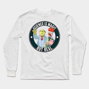 Muppets Science Retro Long Sleeve T-Shirt